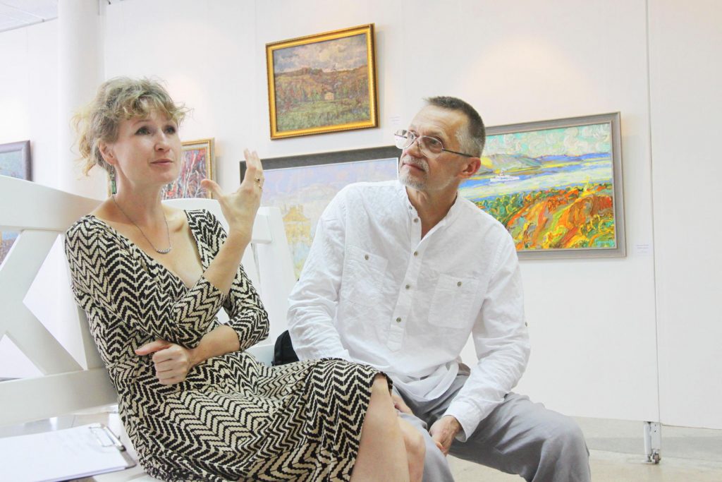 Выставка Полины Горецкой и Михаила Шульпина